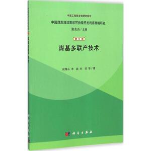 煤基多联产技术 倪维斗 等 著;谢克昌 丛书主编 正版书籍 新华书店旗舰店文轩官网 科学出版社