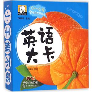 【新华书店正版】0-6岁全脑开发早教卡(英语大卡) 儿童早教故事课外图书籍排行榜