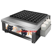 Wired Lee ED-72 Gas Fish Balls Octopus Octopus Small Pellet Machine Double Plate Fish Pellet Stove Commercial Ink Fish Pellet Octopus