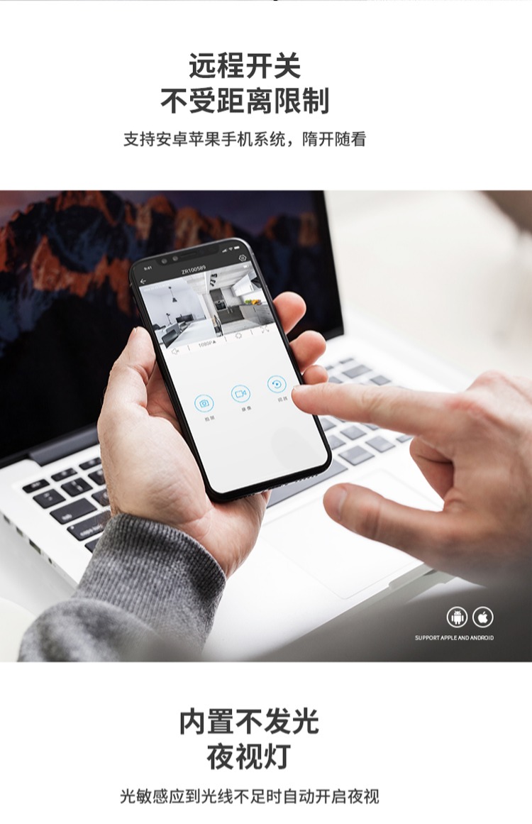 Camera không dây WIFI HD từ xa nhà mini micro camera chế độ chờ dài đêm - Máy quay video kỹ thuật số máy quay phim 4k giá rẻ