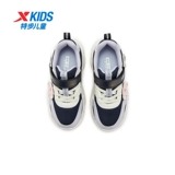 Xtep, детские туфли для отдыха, милая спортивная обувь на липучке, нескользящие коньки с амортизацией, осенние, тренд сезона