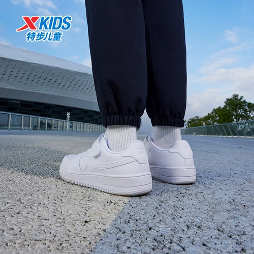 Xtep, детские туфли, белая обувь для мальчиков, летние кроссовки, белая спортивная обувь, подходит для подростков