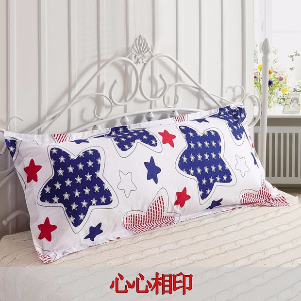 Gối đôi cotton gối bông 1 m 1,2 / 1,5 m hai người cặp gối dài lõi đặt ưu đãi đặc biệt gối cao su non cho bé