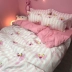 Phim hoạt hình khủng long chăn trẻ em bao gồm 3 bộ bốn mảnh 1.5 / 1.8 dễ thương đơn giản giường tầng ký túc xá 1.2 giường