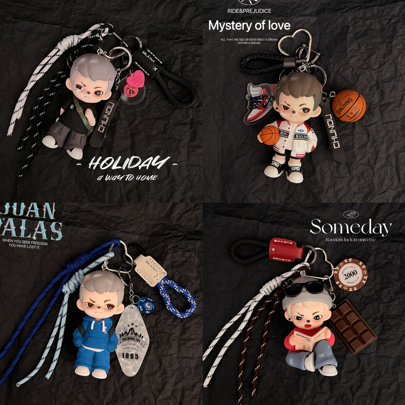 Boyrayan's Childhood Keychain Bag Pendant Rayan Natural-Born Gamer Trendy Toy Pendant Tntspace