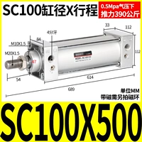 Стандартный цилиндр SC100*500