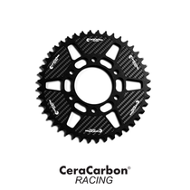 Suitable for Kawasaki Z1000 modified Dutch CeraCarbon carbon fiber alloy rear sprocket big fly gear