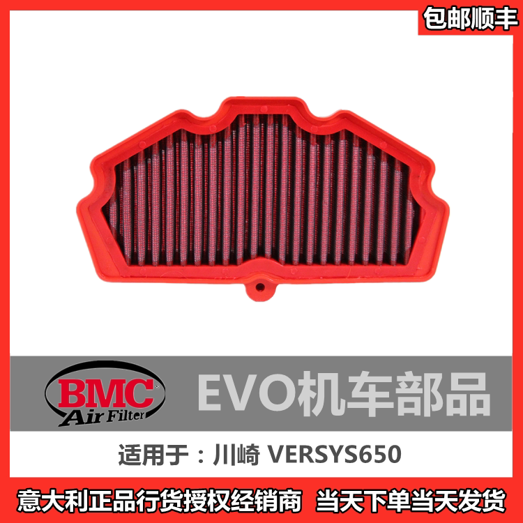 Spot (BMC air filter) Kawasaki VERSYS alien 650 high performance high flow air filter style filter