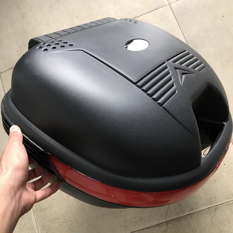 Dầm cong xe máy - Xe gắn máy phía sau hộp thùng đựng đồ xe máy honda