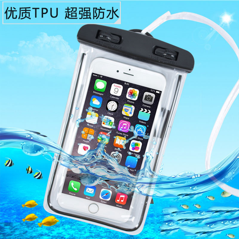 Mobile phone waterproof bag male takeaway oppo universal swimming arm bag Huawei diving cover touch screen vivo sealed bag female