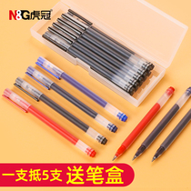 Giant can write gel pen writing water pen support signature pen black red original refill student exam super write