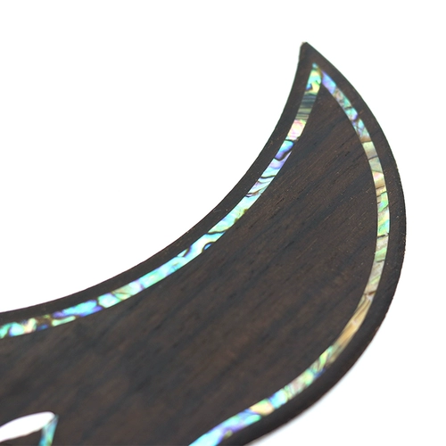 Аксессуары для гитары, накладка из шпона, 41 дюйм, 40, народная декоративная накладка из палисандра, инкрустированная настоящей белой ракушкой в ​​стиле паука