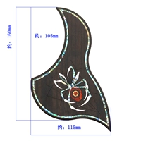 Роуз инкрустировал панель с плохим духом
