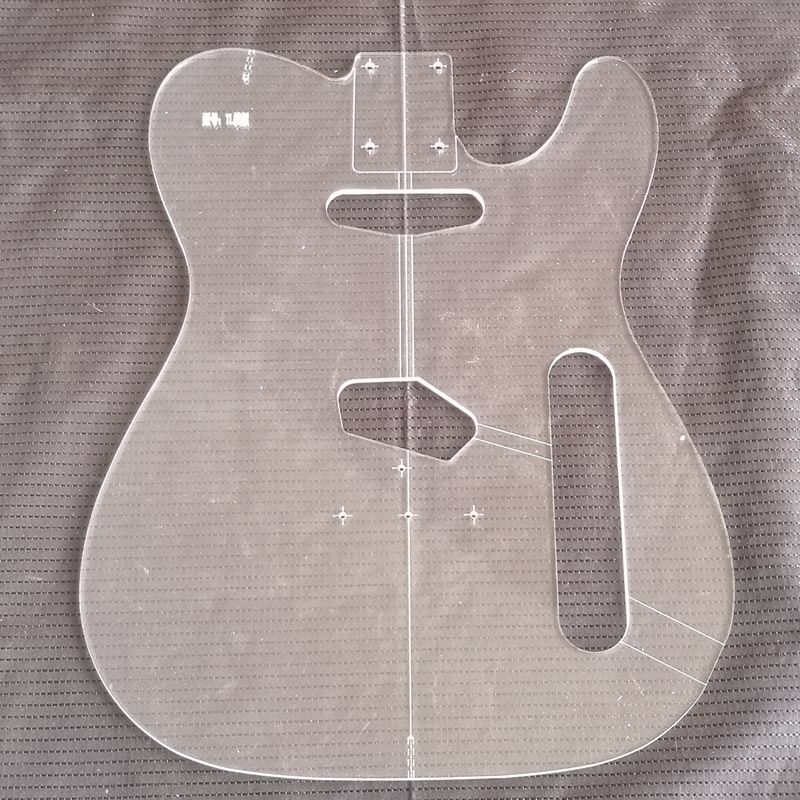 Mẫu đàn guitar điện TL Mẫu đàn guitar điện Làm mẫu khuôn mẫu Công cụ acrylic Mẫu nhạc cụ Macro - Nhạc cụ phương Tây ampli guitar điện
