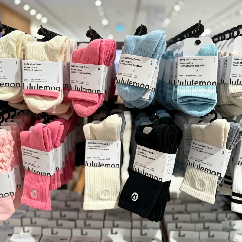 (in Stock, Shipped Within 24 Hours) Lululemon Sports Socks for Men and Women, Sweat-Absorbent, for Running and Fitness (in Stock, Shipped Within 24 Hours) Lululemon Sports Socks for Men and Women, Sweat-Absorbent, for Running and Fitness