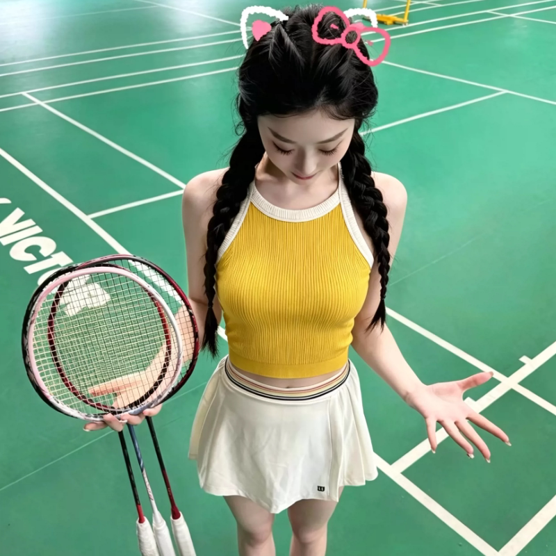 (in Stock, Ships Within 24 Hours) Wilson Tennis Vest Sports High-Intensity Sports Bra with Chest Pads (in Stock, Ships Within 24 Hours) Wilson Tennis Vest Sports High-Intensity Sports Bra with Chest Pads