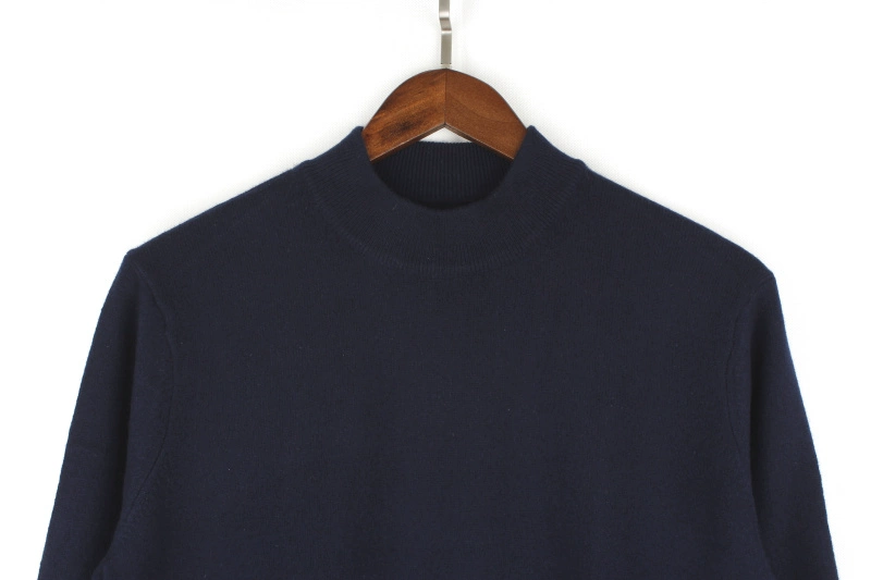 Giải phóng mặt bằng - cashmere tự nhiên - áo len cashmere cổ cao bán tròn - áo len cashmere đơn sắc - Áo len Cashmere