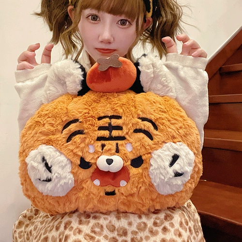 Оригинальная большая милая сумка на одно плечо, плюшевая вместительная и большая кукла, стиль Лолита, надевается на плечо