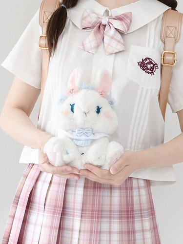 Оригинальная милая сумка для телефона на ремне, плюшевая кукла, стиль Лолита, надевается на плечо