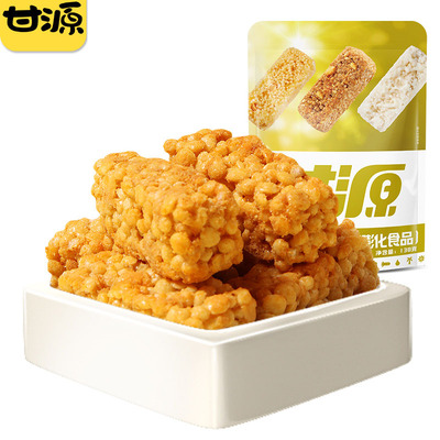 甘源-益元乳酸菌白米酥138g  燕麦酥休闲食品老式小吃宅家玉米酥