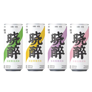 【0糖0脂】晓醉酒鸡尾酒330ml*4罐