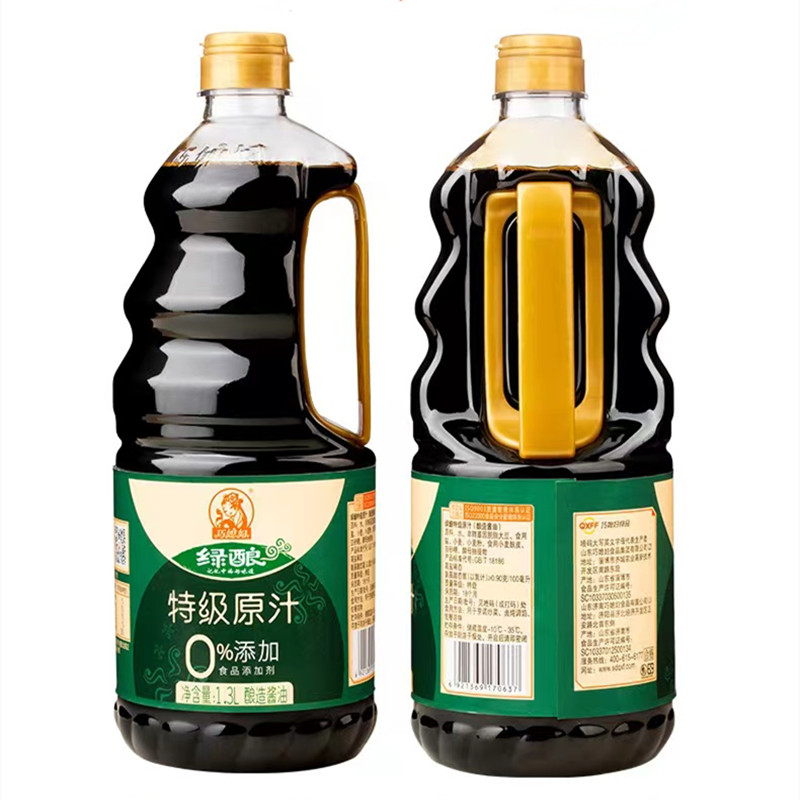 巧媳妇绿酿特级原汁生抽酱油2600ml