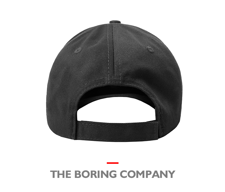 (滿699-50元）马斯克同款 The Boring Company鸭舌帽 太阳帽 棒球帽 道奇帽子