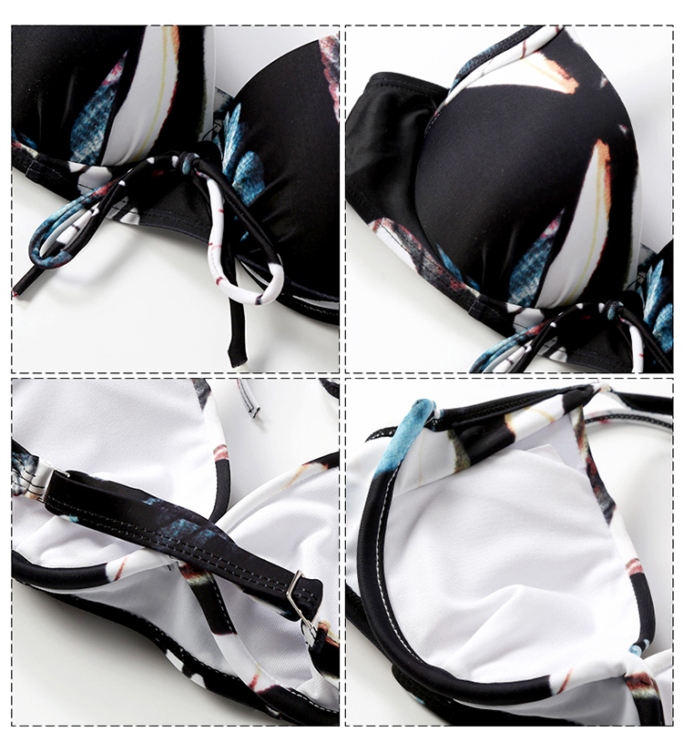 Cặp đôi Hàn Quốc áo tắm nữ bikini ba mảnh áo tắm nữ mùa xuân nóng bỏng bãi biển quần người yêu bộ - Vài đồ bơi đồ đôi đi biển 2020