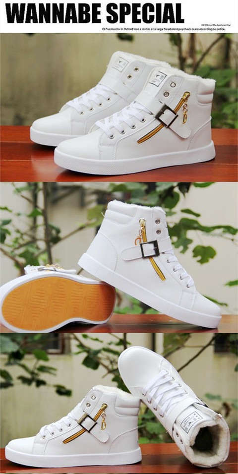 Giày cao gót mới 2018 cho nam giày sneaker