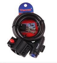 Strip lock mountain bike lock anti-theft lock road bike riding lock steel wire neutral roll strip lock 1 2 meter roll lock