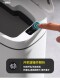 夹缝智能感应垃圾桶充电式卫生间自动开厕所塑料脚踢开盖现代轻奢