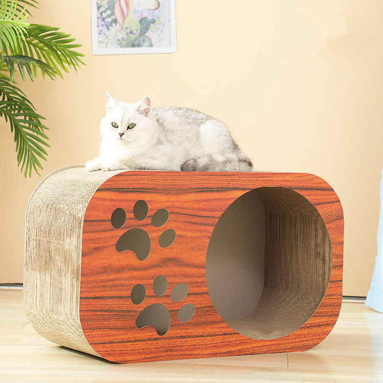 Large cat grinding plate grinding cat nest can not wear off the vertical cat grab board house multi-functional cat supplies