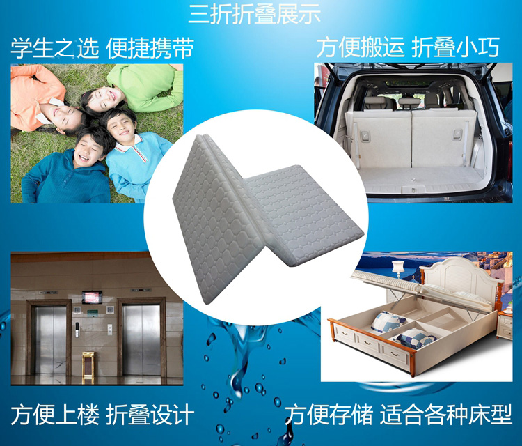 dừa tự nhiên cọ cọ tatami mat di động và rửa được trẻ em giường nệm của trên ba lần nệm mat custom-made cứng - Nệm đệm foam