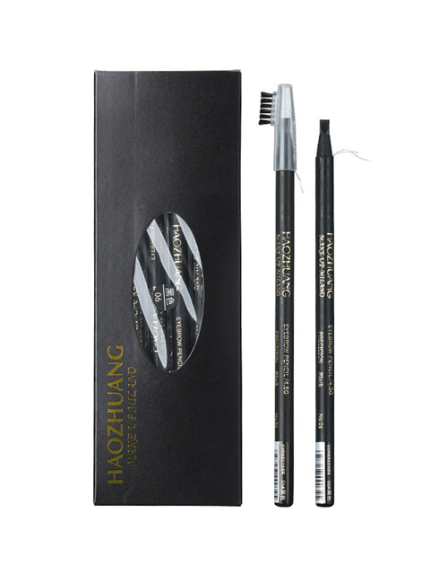 Threaded eyebrow pencil is waterproof, sweat-proof, non-fading, genuine and long-lasting, specially recommended by Li Jiaqi for beginner makeup artists of men and women