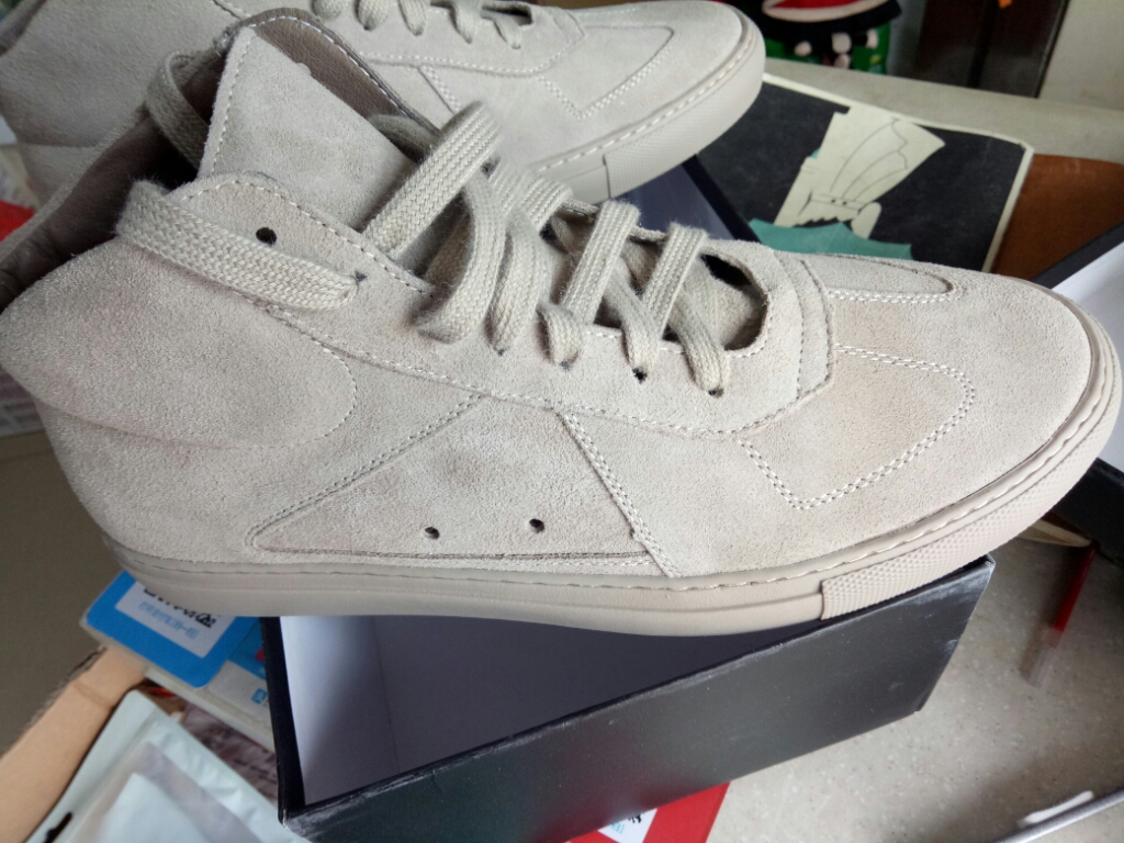 反绒真皮高帮板鞋男好不好用，真实测评值得购买,第11张