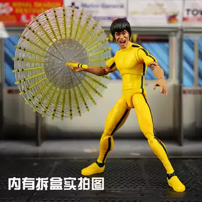 Genuine DST Bruce Lee Death Game Movie American Diamond Brand Super Movable Doll Model Figure Toy