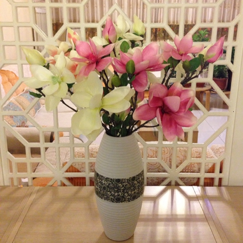 Jingdezhen Tao Modern Simple Ceramic Vase Home Living Room Decoration Furnishings Wedding Room Decoration