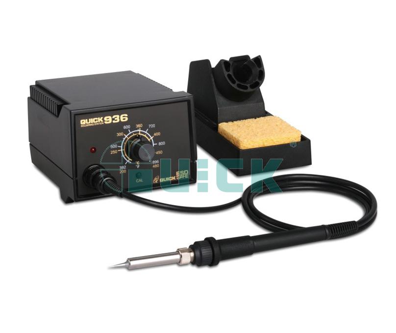 Original Loaded Quick Gram 936 welding bench QUICK936 Anti-static thermostatic soldering iron Import core fake one penalty ten
