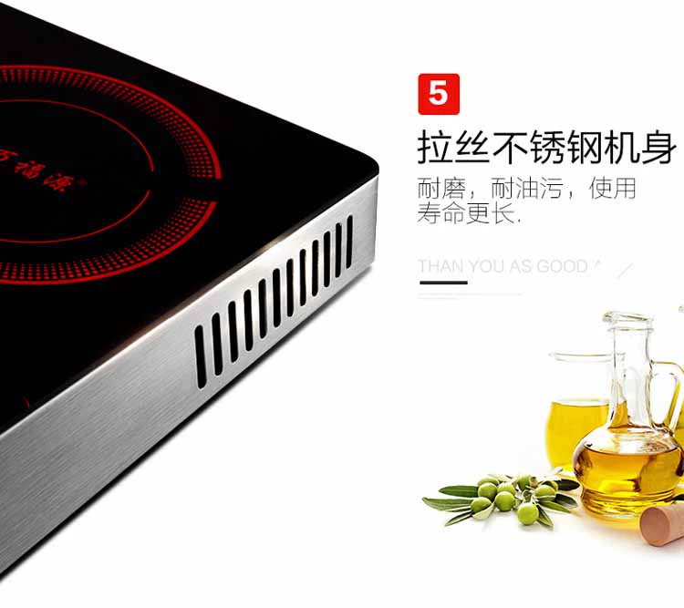 Mới Wanfuyuan 3500w bếp cảm ứng công suất cao hộ gia đình xào không thấm nước đa chức năng nồi lẩu lò đặc biệt ưu đãi bếp điện từ kaff