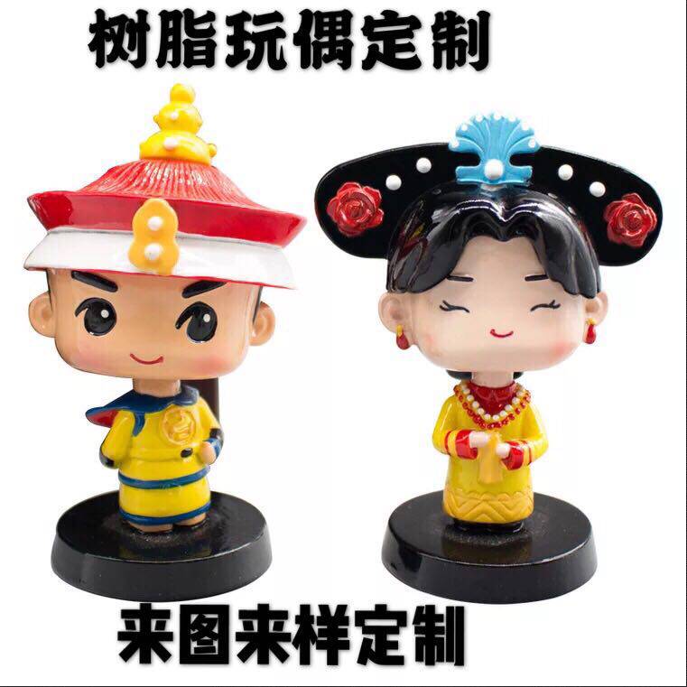 Resin Paparazzi Doll Customised Enterprise Mascot Set As Cartoon Hardware Doll Booking to Come and Like Customize