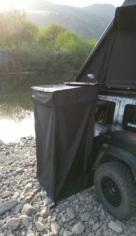 Aluminum Alloy Shell Car-Side Shower Tent, Car-Mounted Bath Room, Outdoor Shower, Mobile Toilet, Roof Tent, Quick-Open Changing Room Aluminum Alloy Shell Car-Side Shower Tent, Car-Mounted Bath Room, Outdoor Shower, Mobile Toilet, Roof Tent, Quick-Open Changing Room