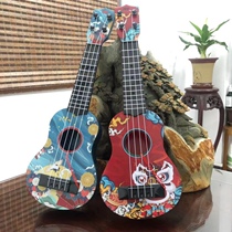 Childrens Ukulele Country Tide small guitar It plays simulation Beginner puzzle musical instrument Piano music toy model