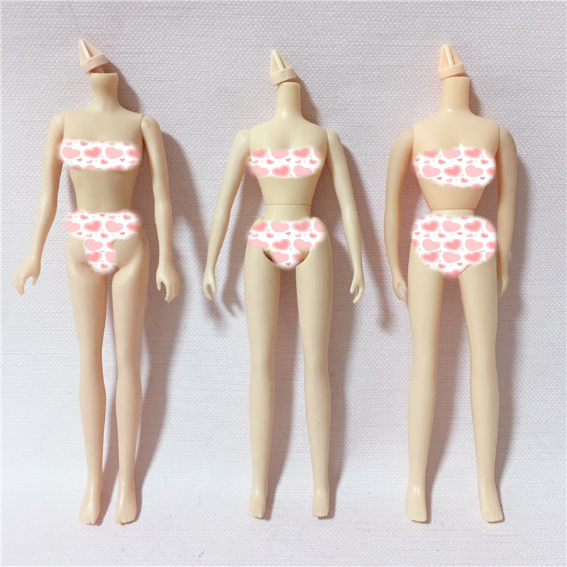 licca Lijia plain body doll body flat feet small cloth available plain body bulk Light beauty girl anime head