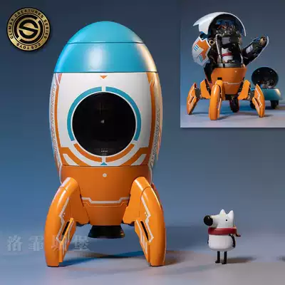 CCS TOYS Zhihu Liu Wanshan alloy deformation Rocket-Mech overload rocket Tide play mecha model