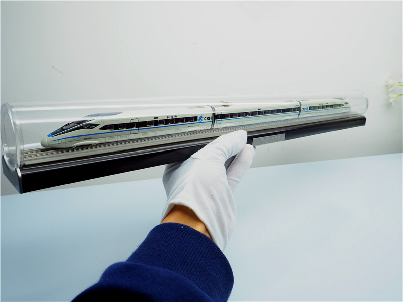 Модель поезда ho复兴号智能绿巨人和谐高铁火车仿真模型cr400afb铁路礼品动车 Train