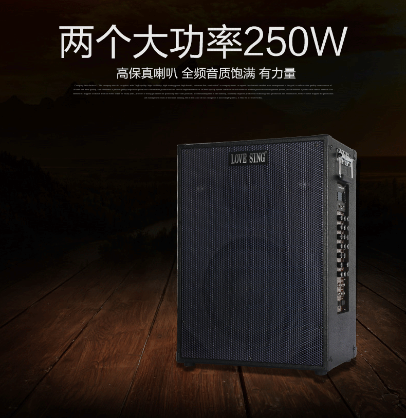 Ca sĩ tình yêu 3250A hát loa đường phố công suất cao hát 12 inch - Loa loa loa enkor s2880