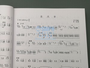 中国竹笛名曲荟萃 竹笛曲谱教程笛子独奏乐谱曲集 竹笛教材简谱 民族乐器乐谱曲谱 音乐图书籍 上海音乐出版社
