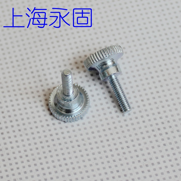 GB834 galvanized high head knurled screw also known as hand screw quality assurance