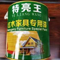 Tebright Wang Hongmu Furniture Handmade Lacquer Sour Branches Flowers Pear Bright Light Lacquer Bright Oil Synthetic large lacquer Handfelt lacquer 2Kg barrels