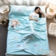 túi ngủ bông khách sạn du lịch khách sạn mỗi bẩn ngoài trời siêu di động khách sạn vệ sinh đúp lót - Túi ngủ túi ngủ chống giật mình cho be